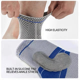 Ankle Support , Plantar Fasciitis Foot Compression,  Heel Silicone Pad