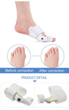 Orthopaedic Toe Bunion Corrector Pain Relief Day & Night Splinter