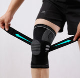 Knee Support Brace - Arthritis Pain, Injury Recovery, Running, Workout (Single)