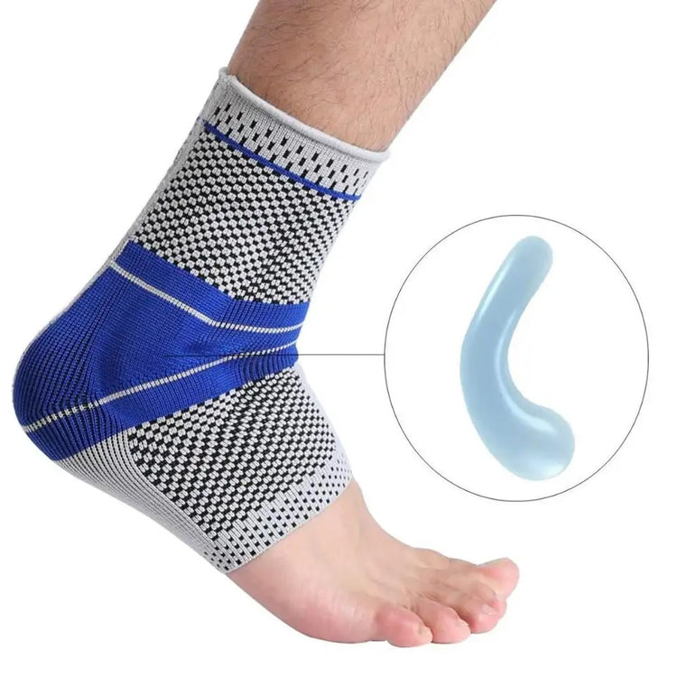 Ankle Support , Plantar Fasciitis Foot Compression,  Heel Silicone Pad