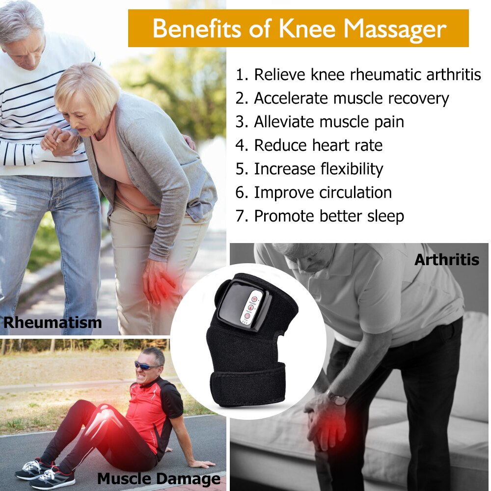 Trakk Knee Heating Massaging Brace and Wrap